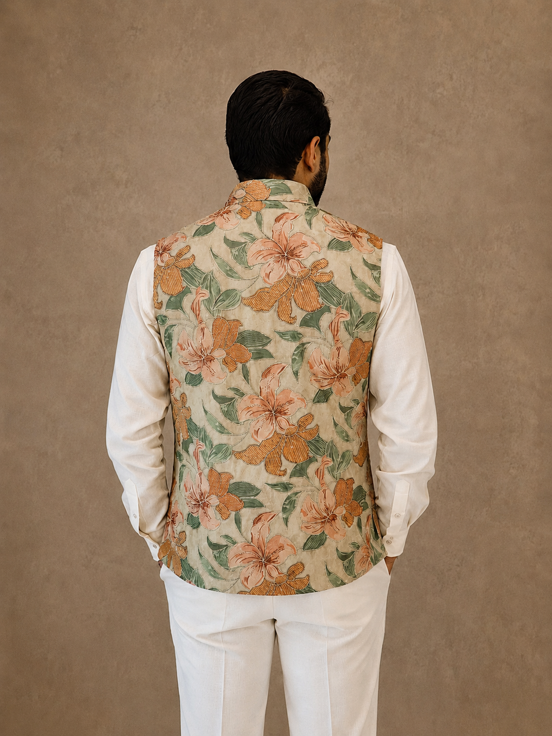 Velvet Green Waistcoat