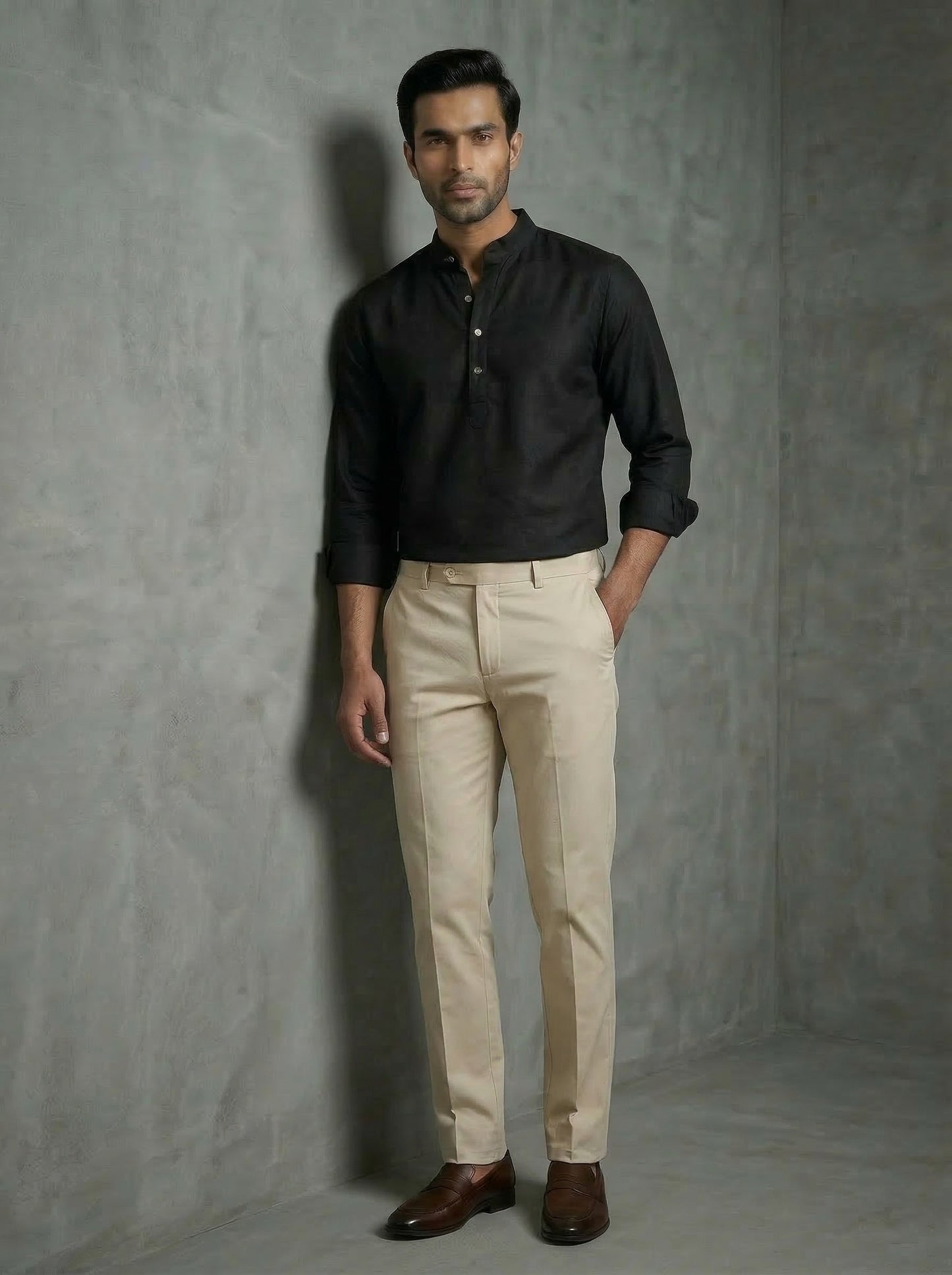 Black Kurta Shirt