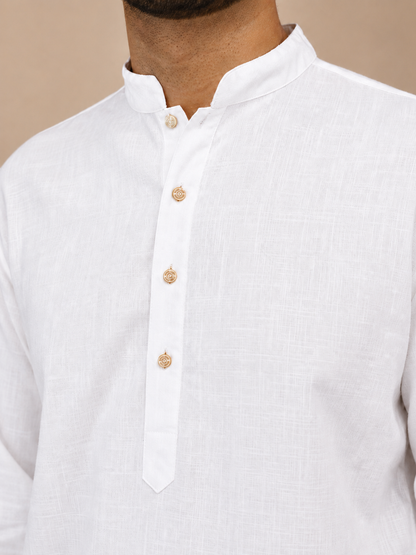 White Kurta Shirt