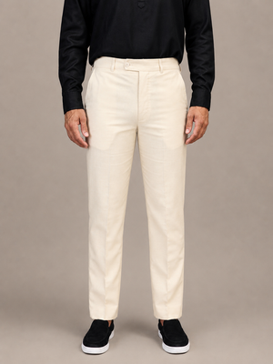 Cream Trousers