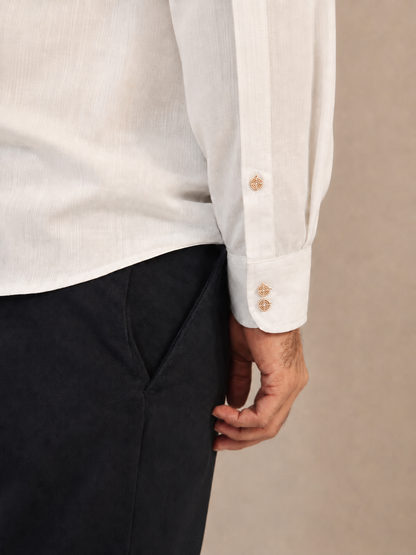 White Kurta Shirt