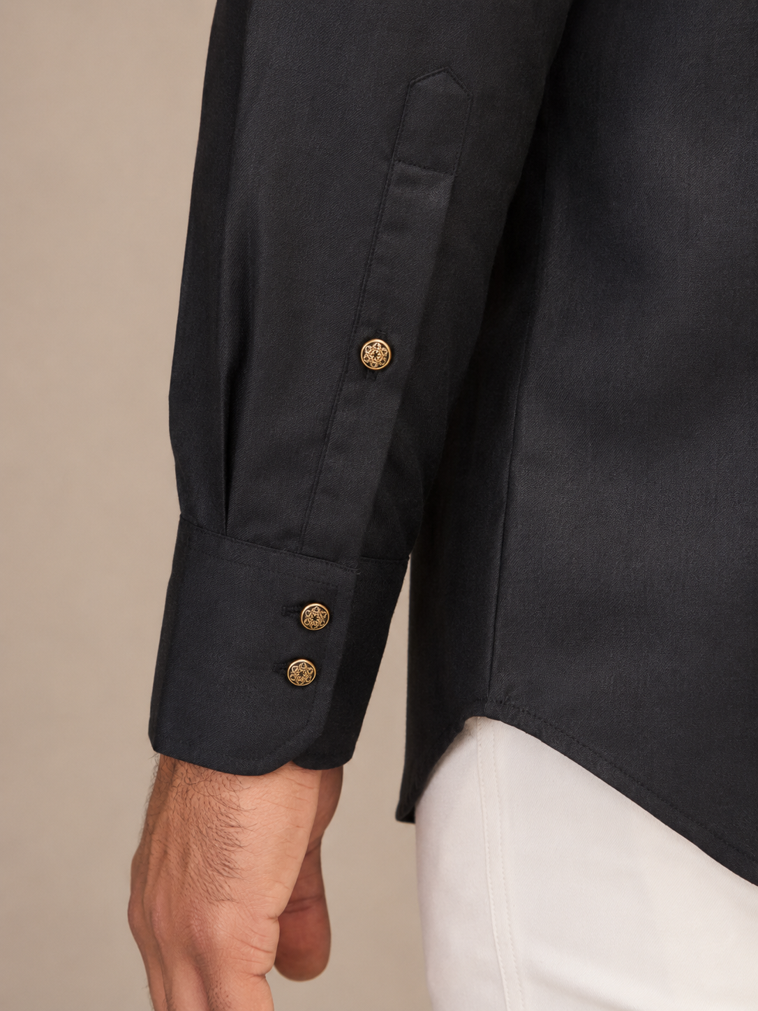 Black Kurta Shirt