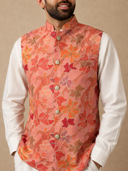 Amber Orange Waistcoat