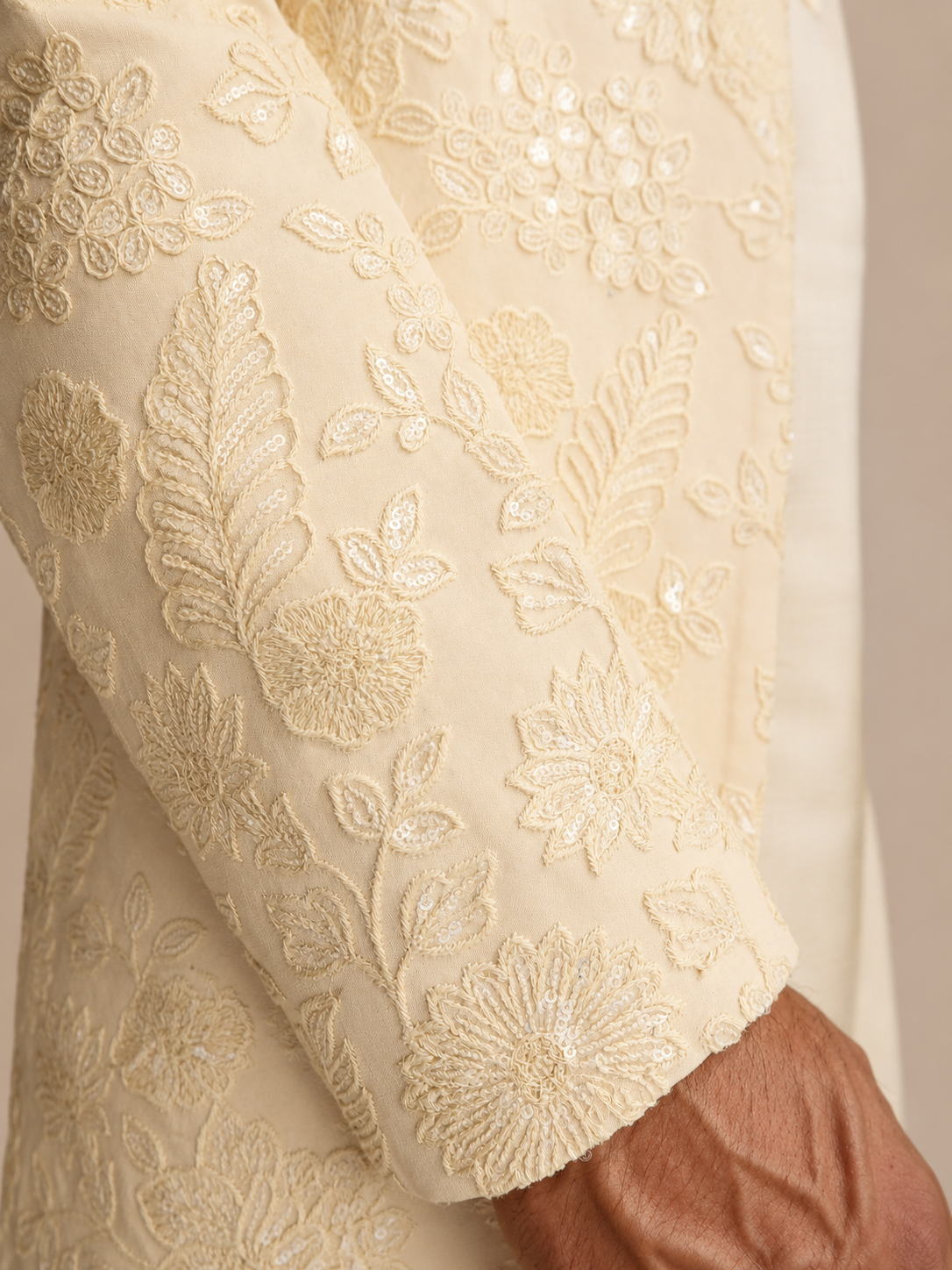 Ivory Embroidered Jacket