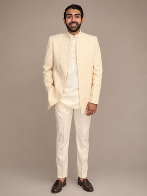 Ivory Embroidered Jacket