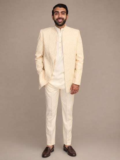 Ivory Embroidered Jacket