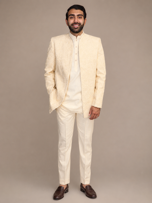 Ivory Embroidered Jacket