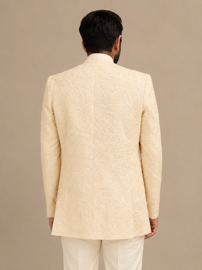 Ivory Embroidered Jacket