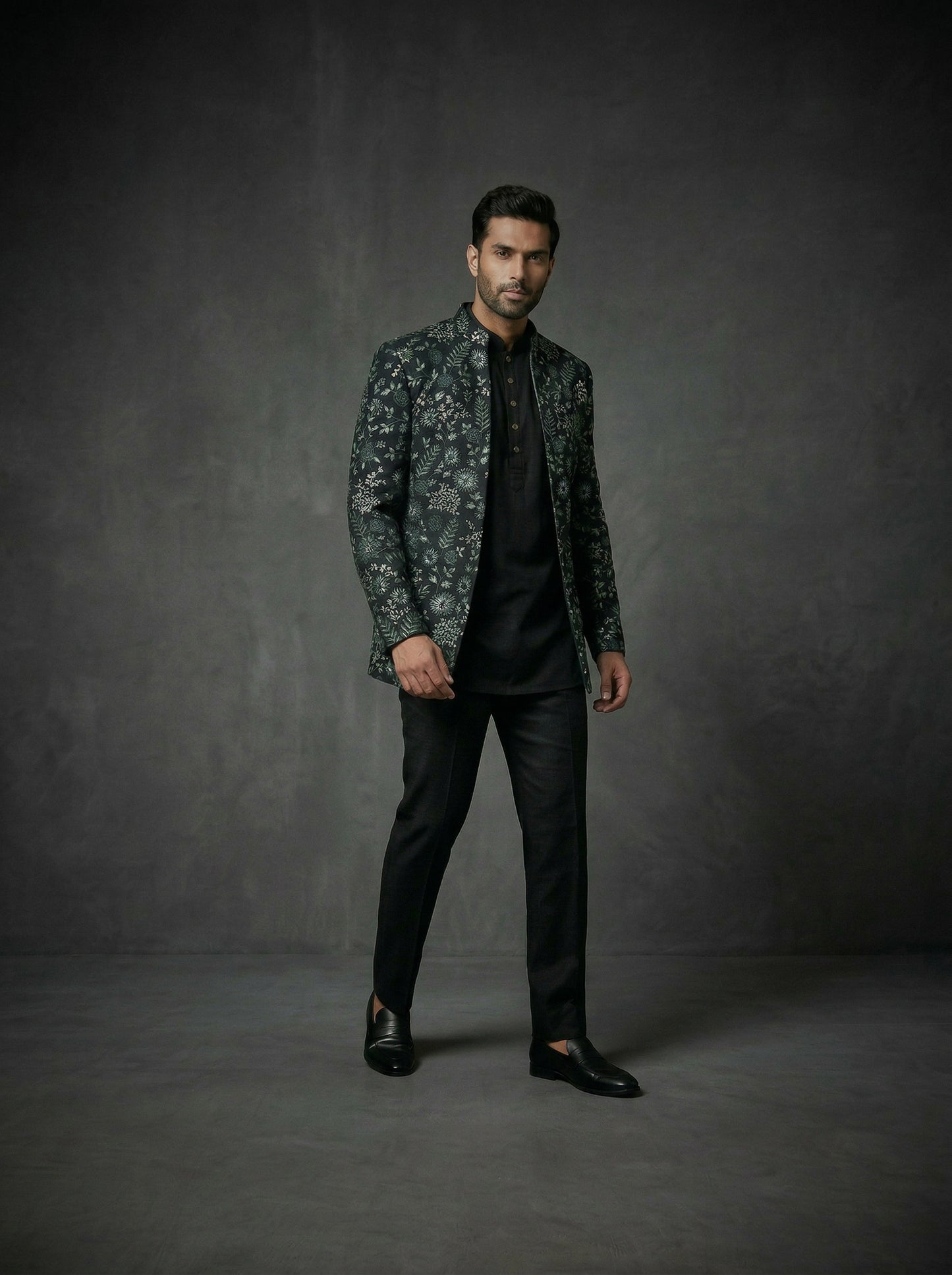 Black Embroidered Jacket