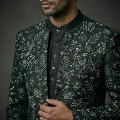 Black Embroidered Jacket