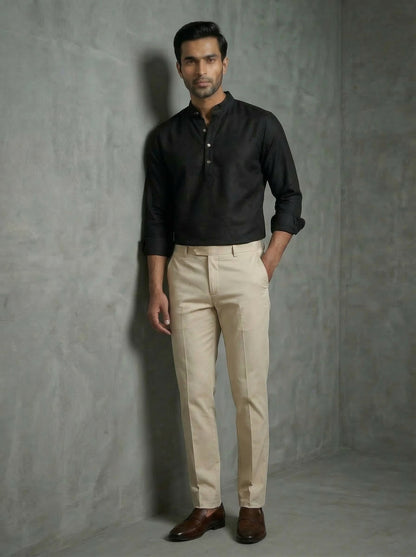 Black Kurta Shirt