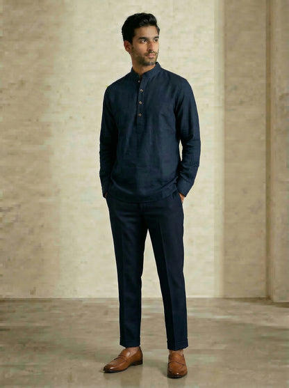 Blue Kurta Shirt