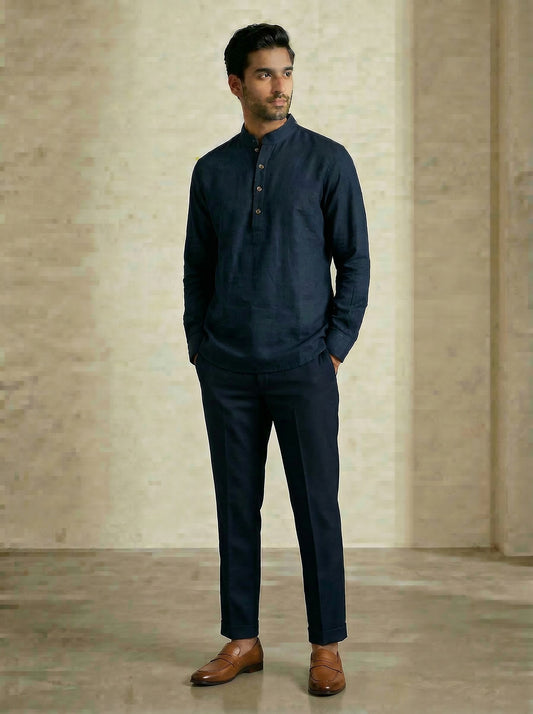 Blue Kurta Shirt