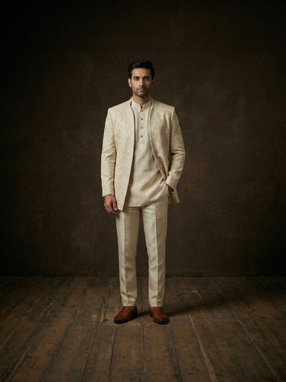 Ivory Embroidered Jacket