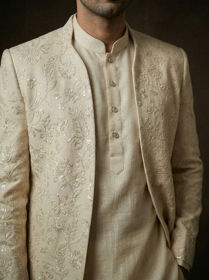 Ivory Embroidered Jacket
