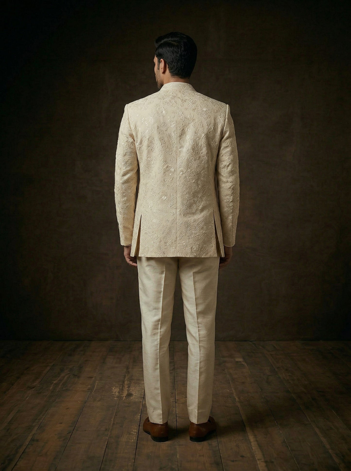 Ivory Embroidered Jacket