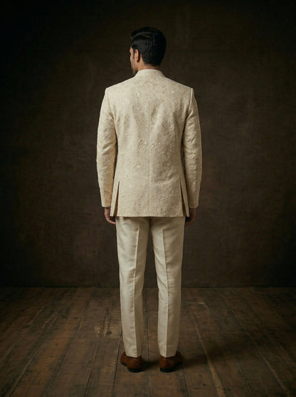 Ivory Embroidered Jacket