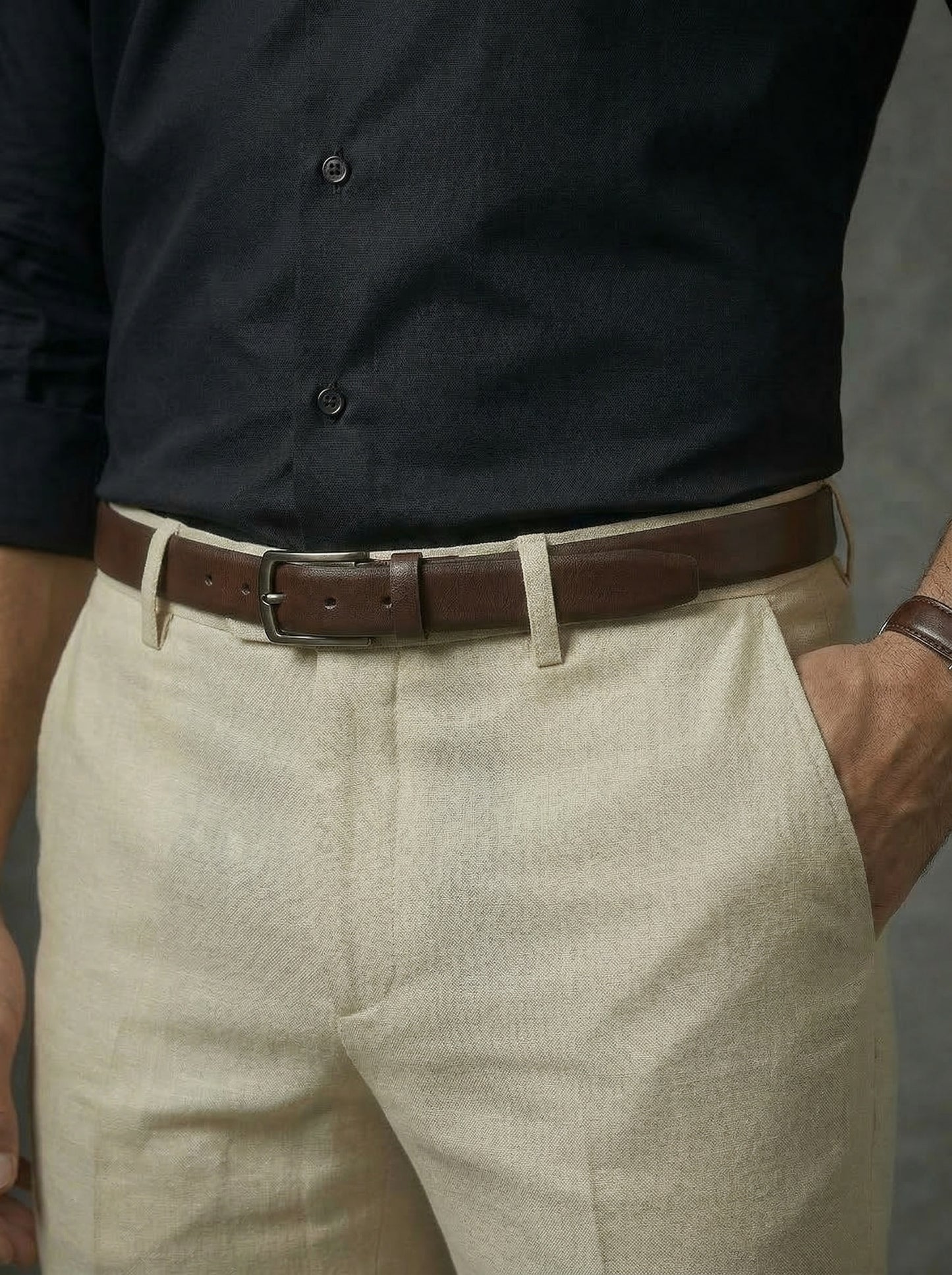 Cream Trousers