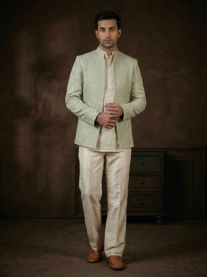 Cream Kurta Shirt