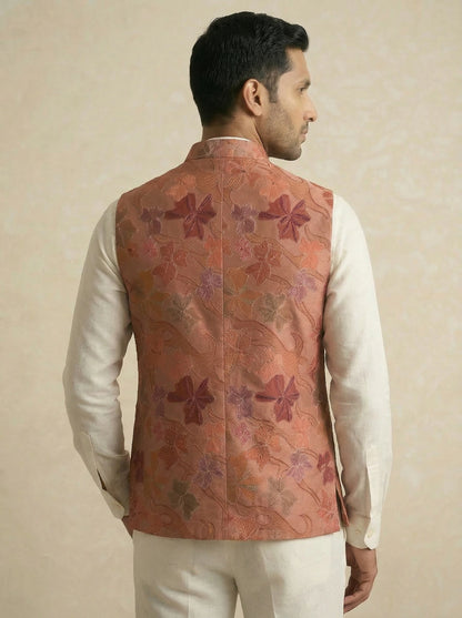 Amber Orange Waistcoat