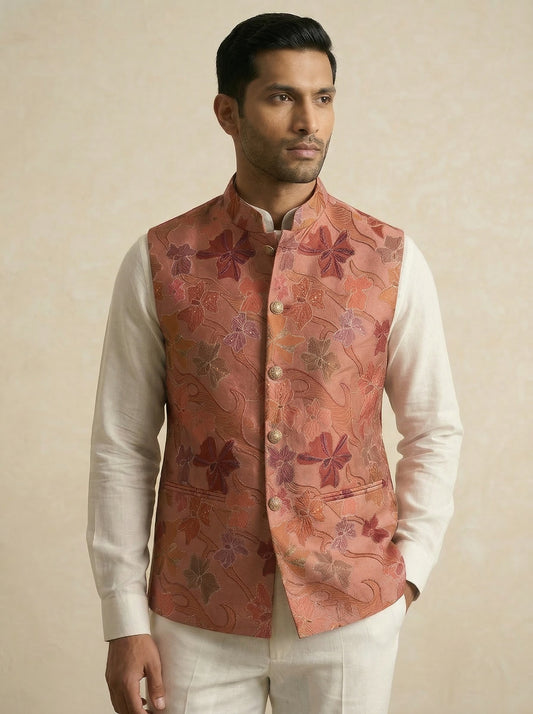 Amber Orange Waistcoat